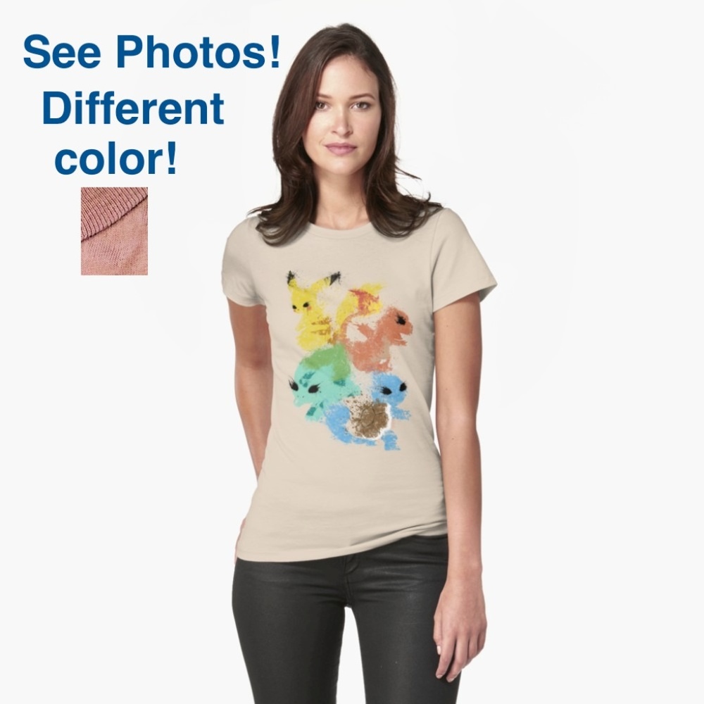 American Apparel Melissa Smith Pokémon Neutral Tee